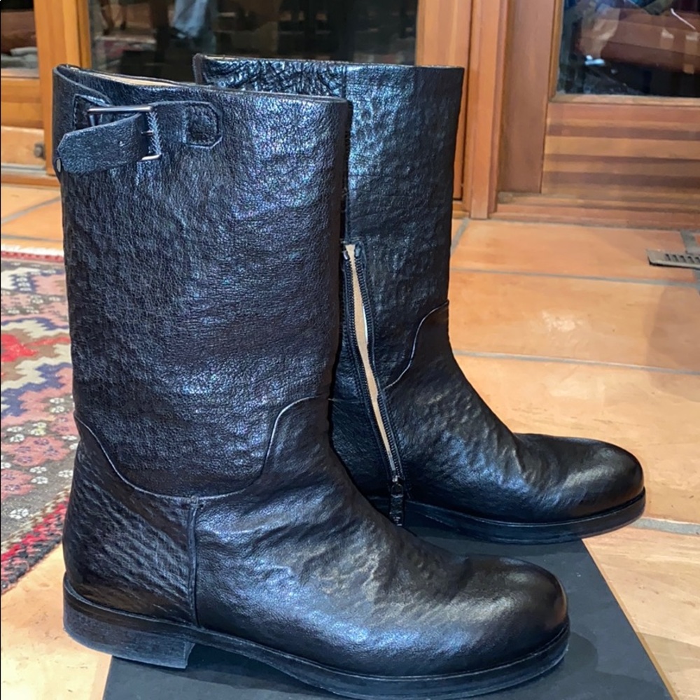 Alberto Fermani Barneys New York khaki calf 30mm 9